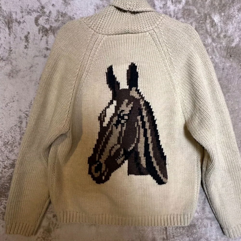 Vintage Horse Knit Sweater